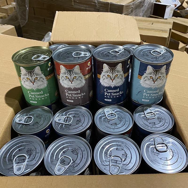PATE CHO MÈO-PATE CANNED LON 375G SIÊU NGON