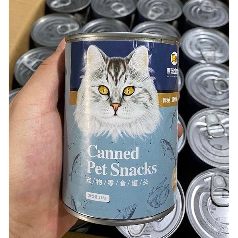 PATE CHO MÈO-PATE CANNED LON 375G SIÊU NGON
