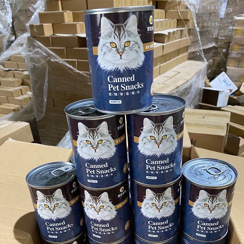 PATE CHO MÈO-PATE CANNED LON 375G SIÊU NGON