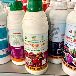 Humic đậm đặc phân bón rất tốt cho hoa hồng, cây cảnh