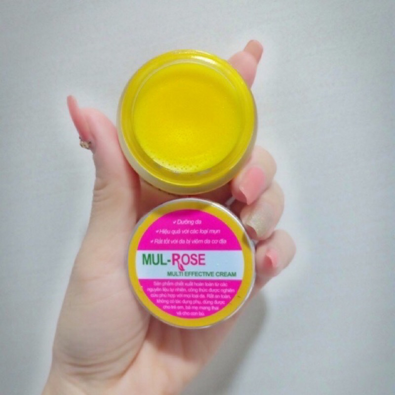 Kem Bôi Ngoài Da Kem Nghệ Dưỡng Da MuIIRose Hộp 30gr