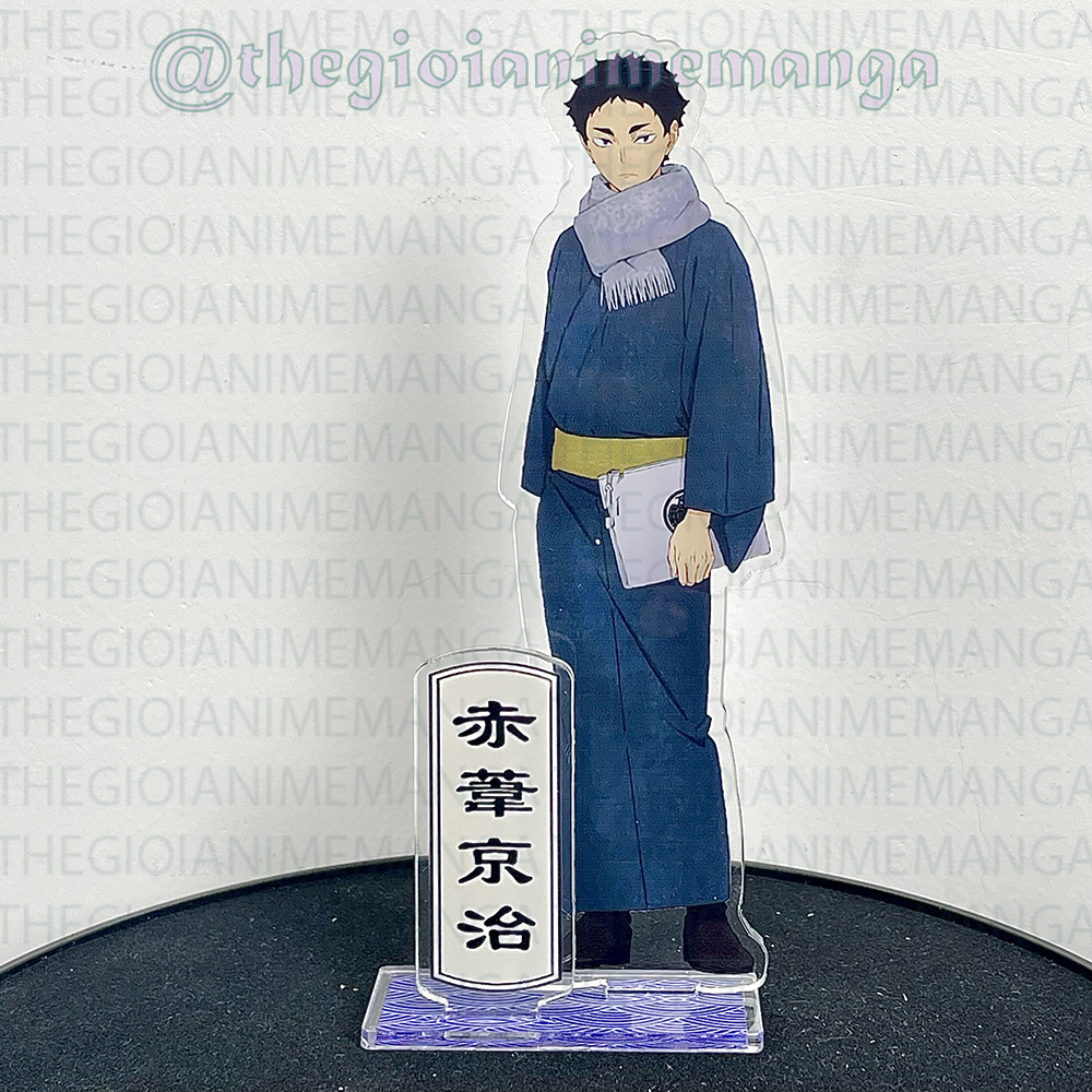 Standee HAIKYUU!! ver KIMONO MÙA ĐÔNG mô hình VUA BÓNG CHUYỀN tượng acrylic anime mica chibi trang trí