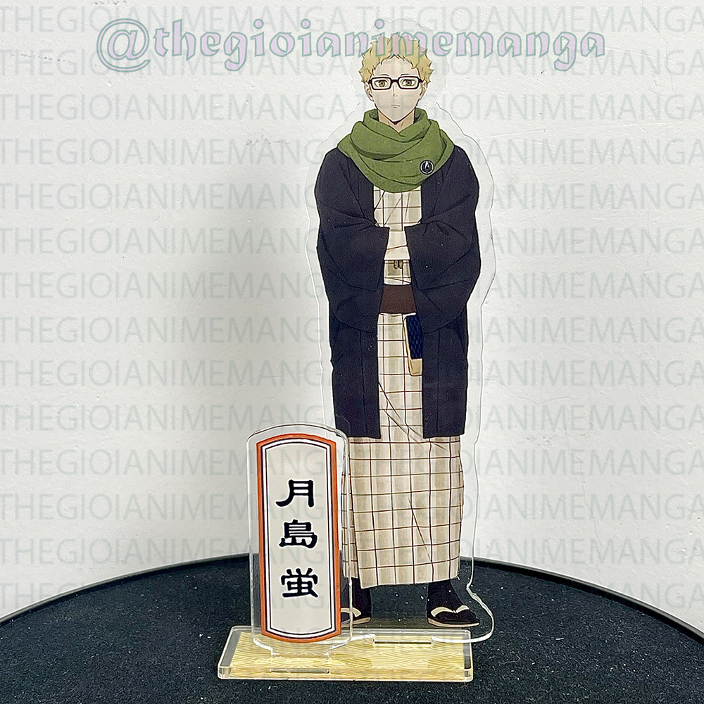 Standee HAIKYUU!! ver KIMONO MÙA ĐÔNG mô hình VUA BÓNG CHUYỀN tượng acrylic anime mica chibi trang trí