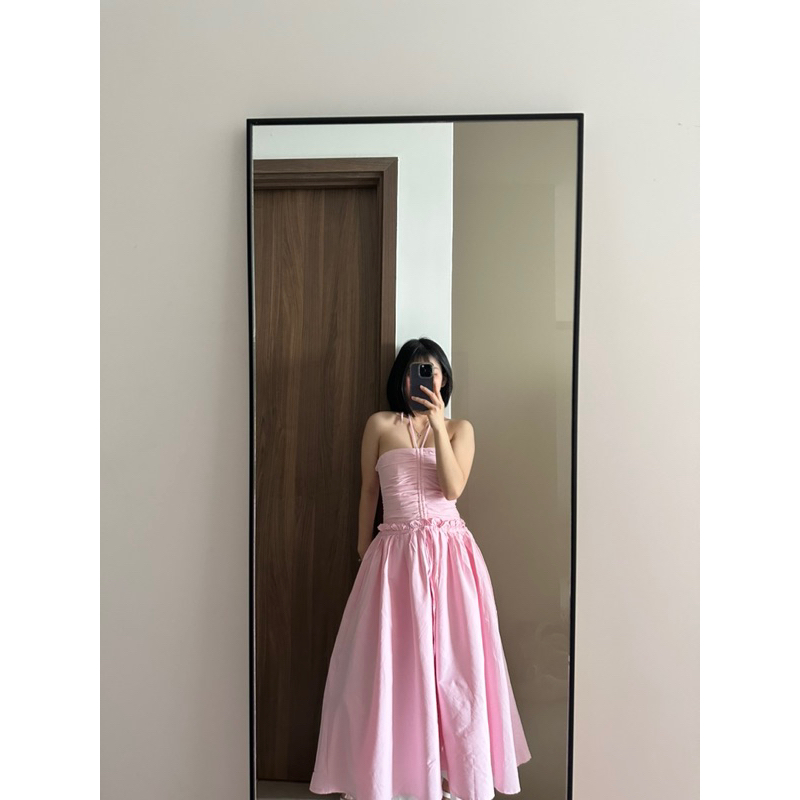 Đầm Sushi maxi chuẩn 2 lớp dày dặn