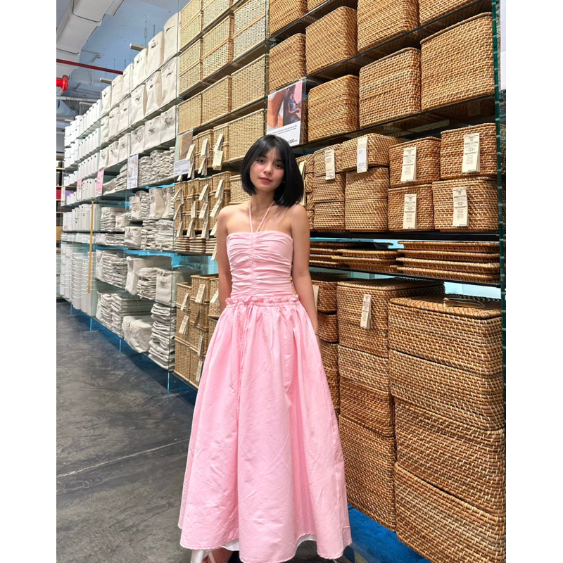 Đầm Sushi maxi chuẩn 2 lớp dày dặn