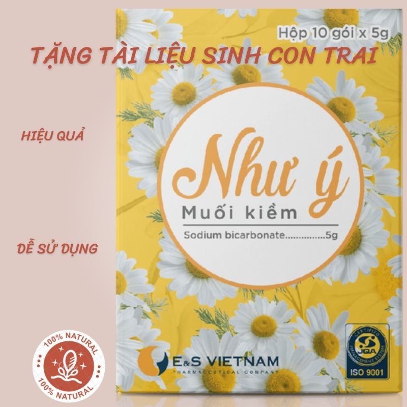 「Tặng cẩm nang」1 hộp 10 gói muối kiềm Như Ý