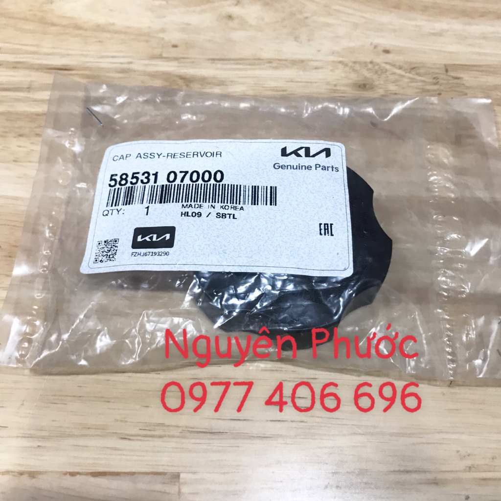 Nắp bình dầu tổng phanh KIA MORNING 2005 - 2020 / Hàng xịn chính hãng 5853107100/5853107000