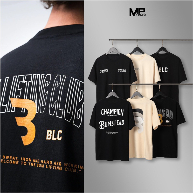 Áo thun thể thao oversize Cbum ver 2023 cotton 100%