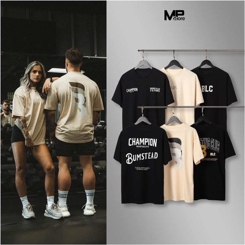 Áo thun thể thao oversize Cbum ver 2023 cotton 100%