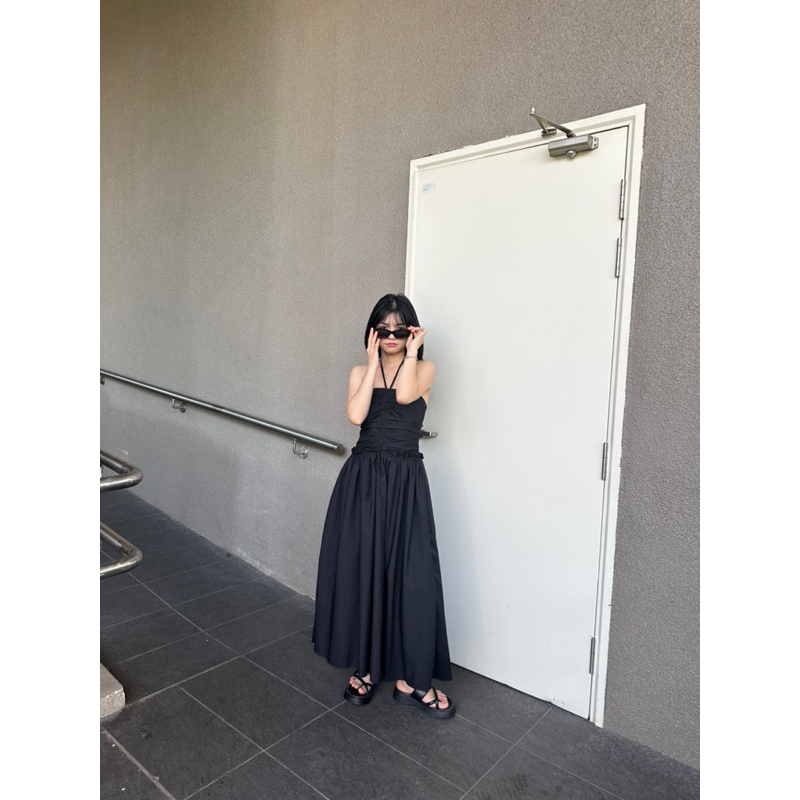 Đầm Sushi maxi chuẩn 2 lớp dày dặn