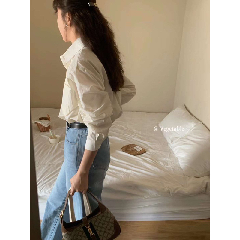 Áo sơ mi trơn StyleKorean 5901 🇰🇷