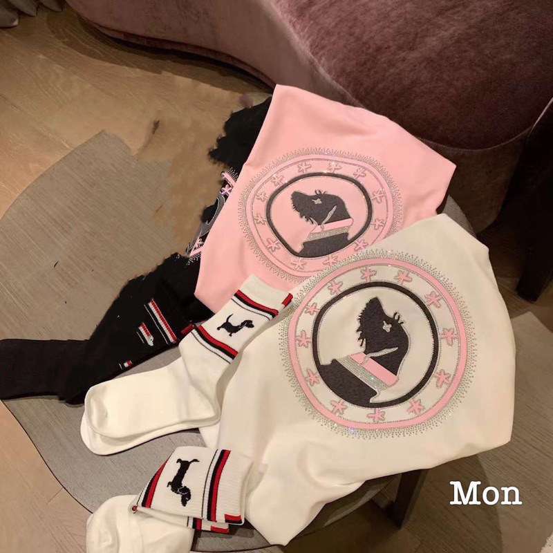 Áo Phông Chrom Heart Đá Kèm Tất