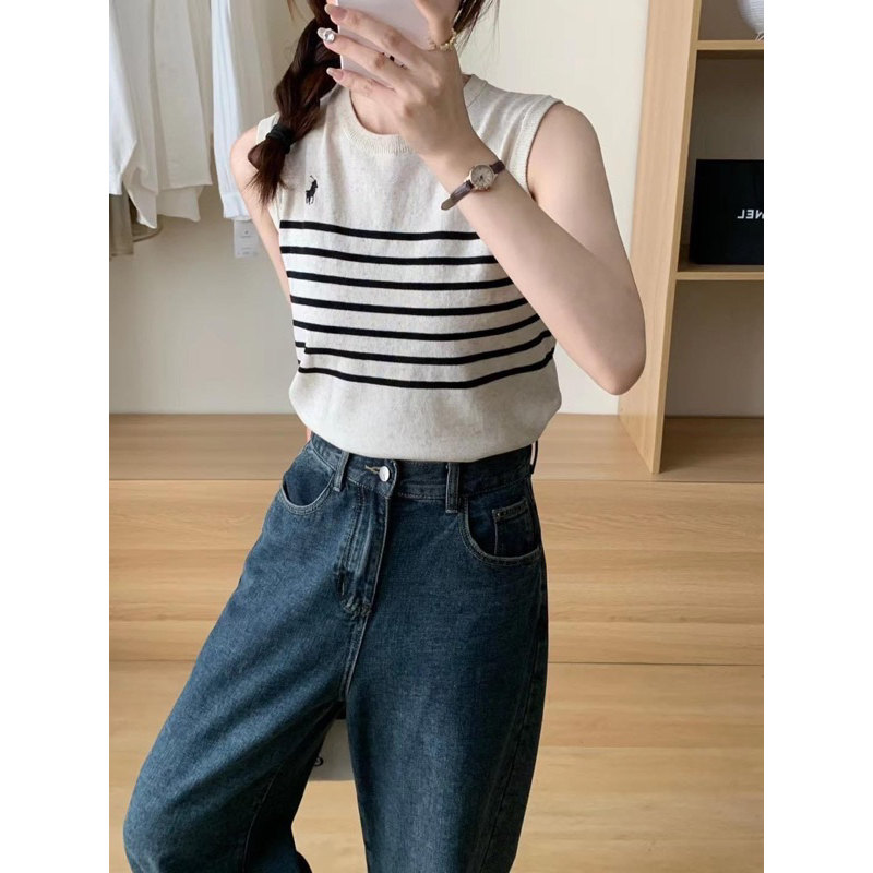 Áo ba lỗ mtg thêu ngựa  📸