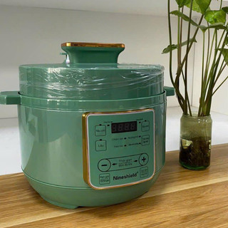 Nồi áp suất điện đa năng Nineshield 6 lít,, Nồi hầm áp suất điện tử công suất 1300W,