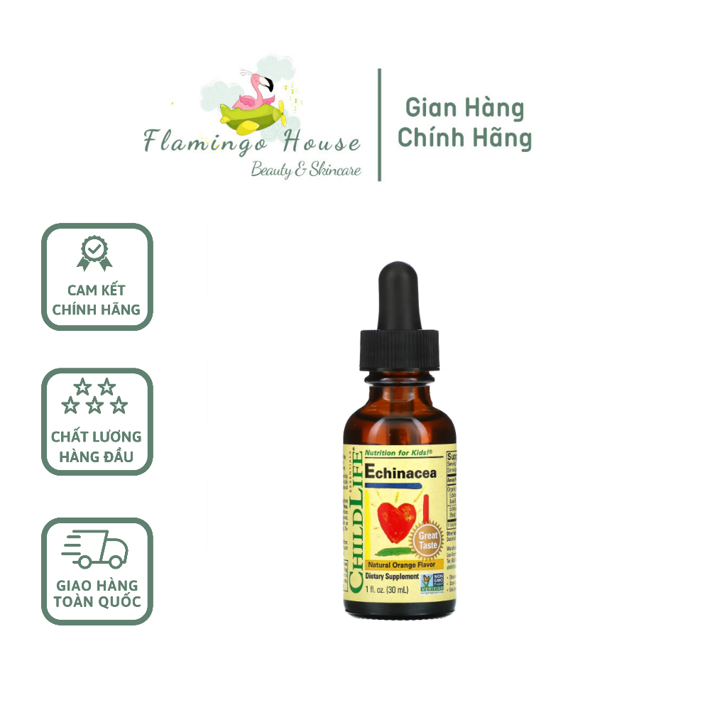Siro tăng đề kháng và miễn dịch Echinacea Childlife 30ml Mỹ