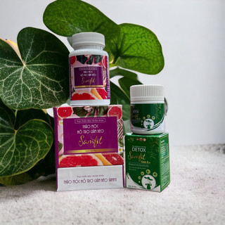 Combo 3 hôp - thảo mộc giảm cân samfit 🛒 giảm cân giữ dáng hiệu quả cao - mua 3 tặng 3