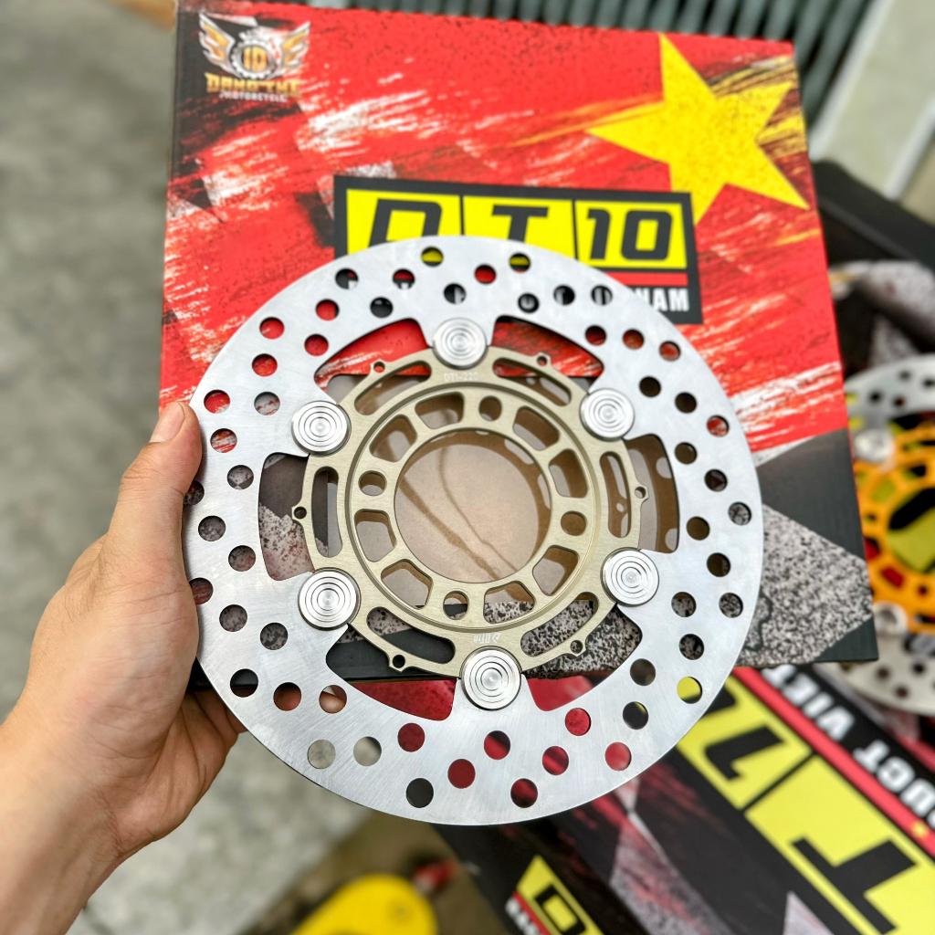 Đĩa thắng DT  Moto 3 Khoen Inox 220mm V3