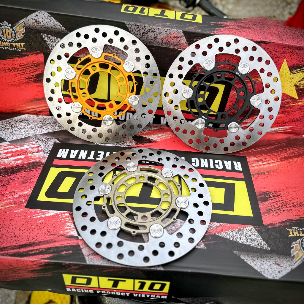 Đĩa thắng DT  Moto 3 Khoen Inox 220mm V3