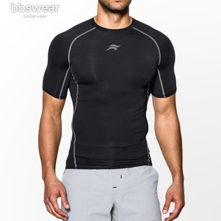 Áo Thun Nam Body Trơn Phối Viền Nổi Tập Gym Thể Thao Fitness - Áo Thể Thao Nam Chuyên GYM 2BROS® - GY02