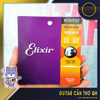 Dây đàn Guitar Acoustic Elixir Phosphor Bronze - Size 11