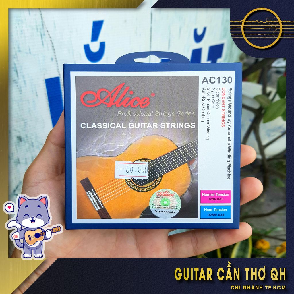 Dây đàn Guitar Classic Alice AC130 | 1 bộ - 6 dây |