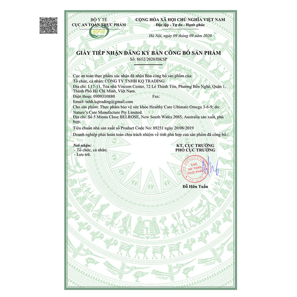 Viên uống bổ sung Omega Healthy Care Ultimate Omega 3-6-9 200 viên