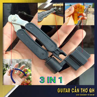 | 3 in 1 | Kiềm cắt dây đàn Guitar 3 in 1 | Quay khóa đàn - Mở chốt giữ dây - Cắt dây