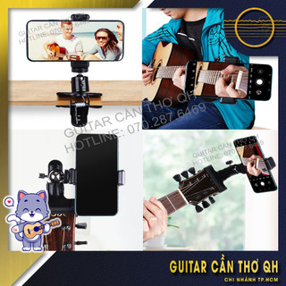 Kẹp điện thoại quay phim cho đàn Guitar – Dụng cụ kẹp điện thoại quay video cho Guitar