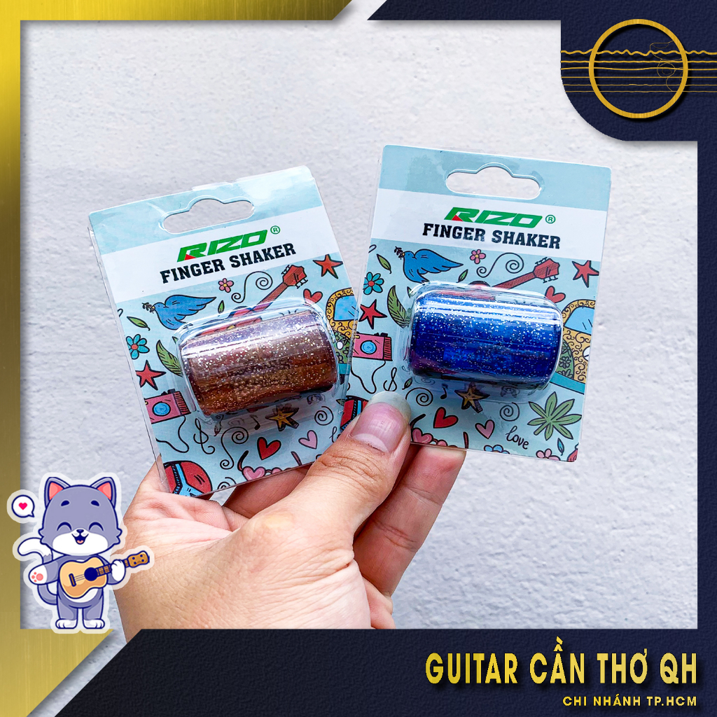 Lục lạc đeo ngón tay tạo nhịp chơi Guitar - Finger Shaker