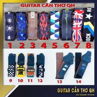 [14 mẫu] Dây đeo đàn Guitar chất liệu dây tốt
