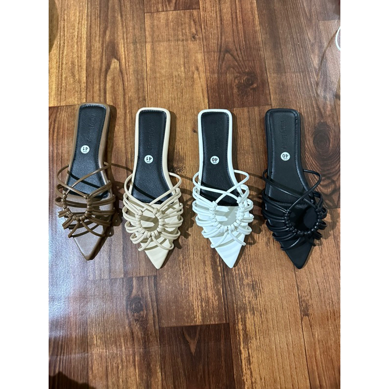 Dép đế bằng mũi nhọn có big size 35-45
