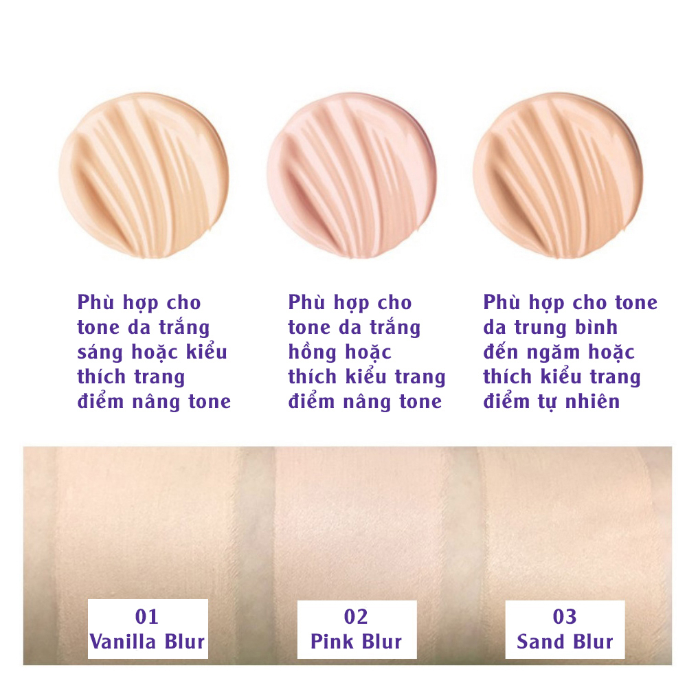 Phấn nước che khuyết điểm dưỡng da Hàn Quốc Holika Holika Holi Pop cấp ẩm lâu trôi chống thấm SPF50+ PA+++