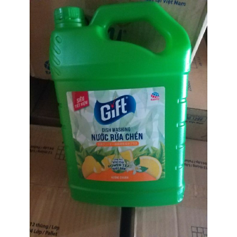 Nước rửa chén GIFT 3,8kg