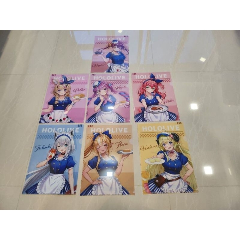 Clear file Hololive x Lawson A4