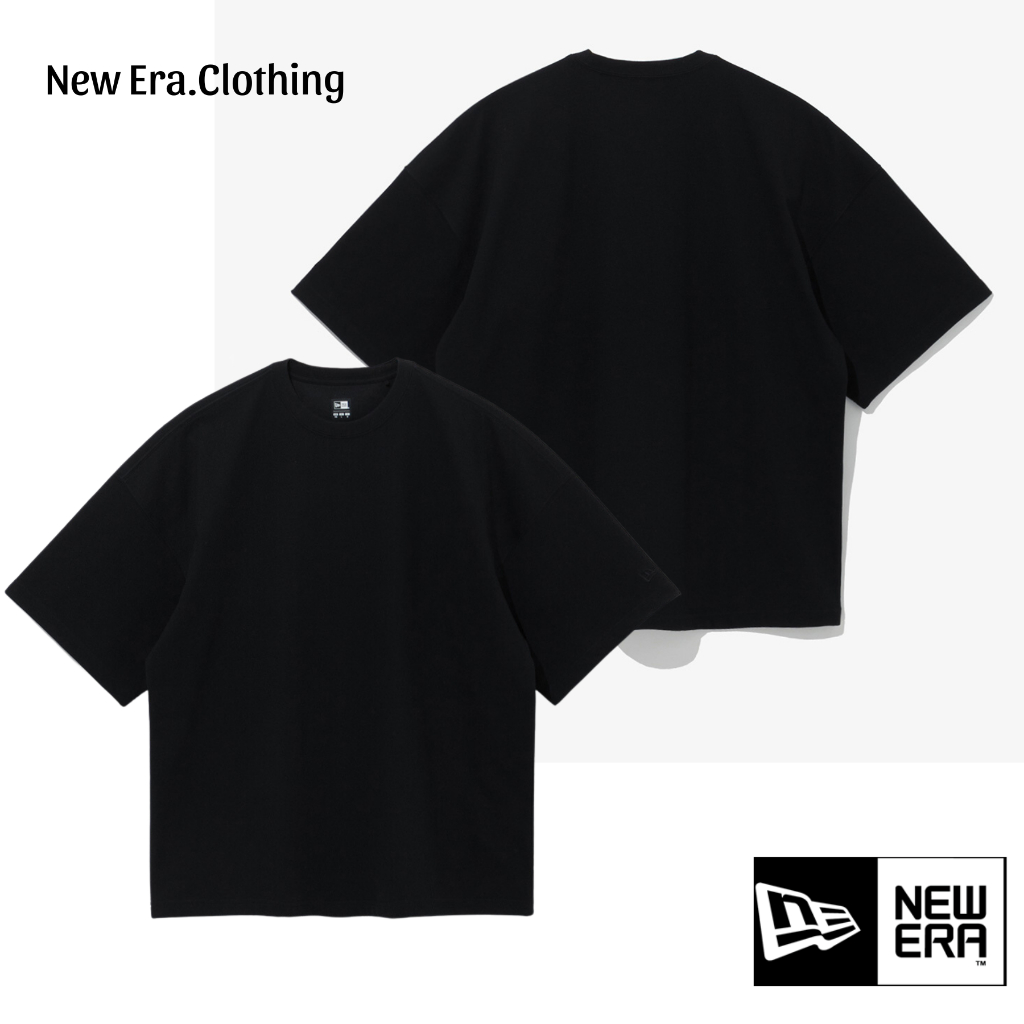 Áo thun New.Era Basic đơn giản trơn, áo thun Unisex Cotton 4 chiều oversize form rộng NE22