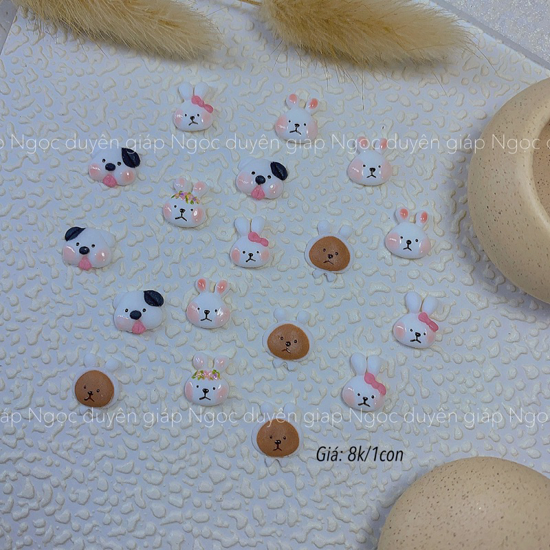 Khuôn thỏ tay dày