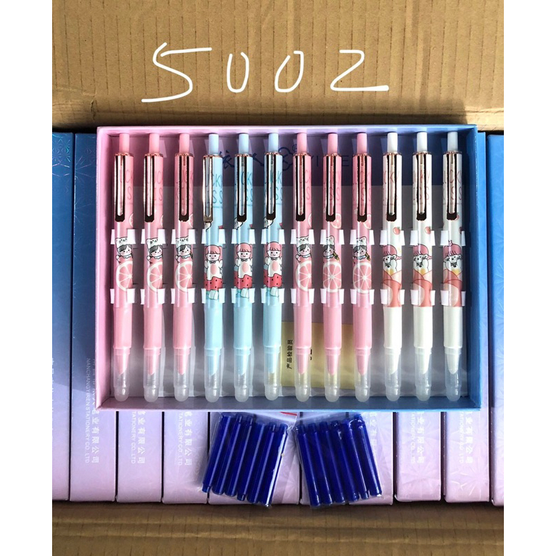 Bút máy bấm tẩy được cho học sinh cấp 1