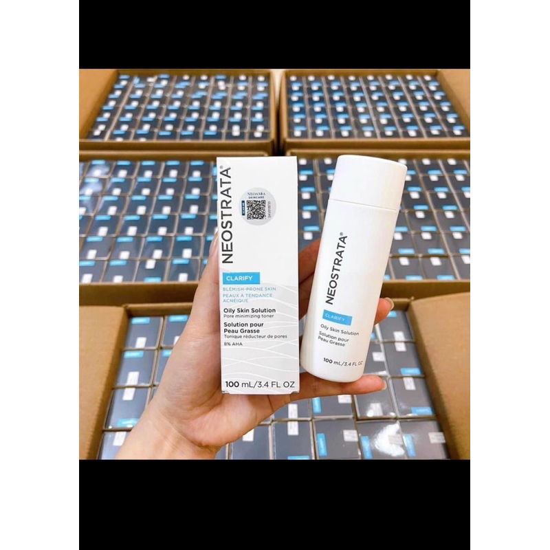 Tẩy da chết hoá học NeoStrata Oily Skin Solution 8% AHA làm sạch sâu, giảm thâm, chống lão hóa 100ml Chính Hãng