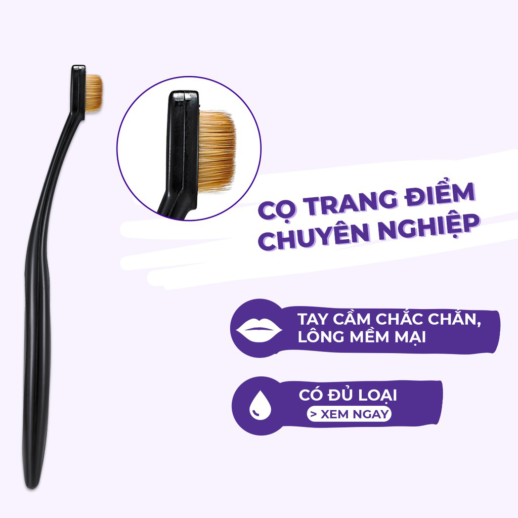 Cọ tán lông mày hình bàn chải Holika Holika Magic Tool Big Brow Brush 16,1x0,6 (cm) - 7162