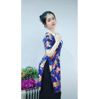 (RẺ VÔ ĐỊCH) Áo Dài Cách Tân Trung Niên
