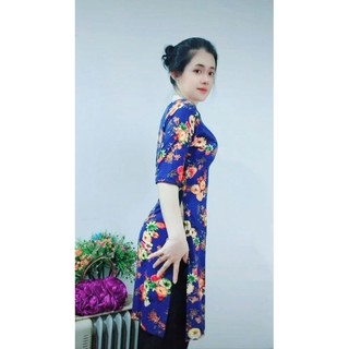 (RẺ VÔ ĐỊCH) Áo Dài Cách Tân Trung Niên