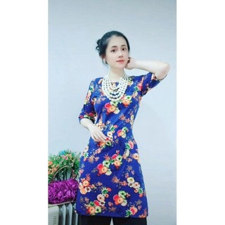 (RẺ VÔ ĐỊCH) Áo Dài Cách Tân Trung Niên
