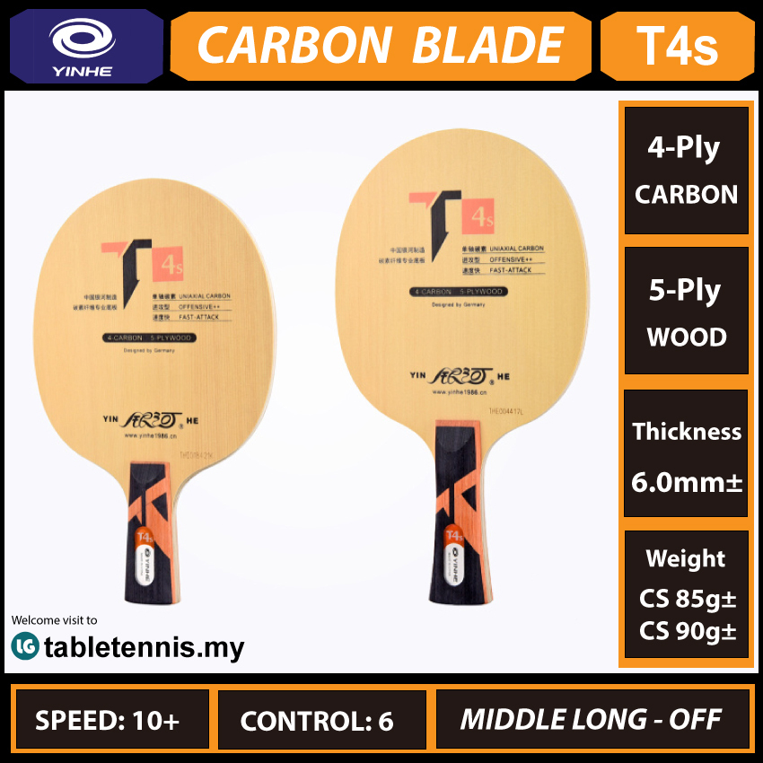 Cốt vợt bóng bàn cao cấp Yinhe T-4s (Yinhe t4s)