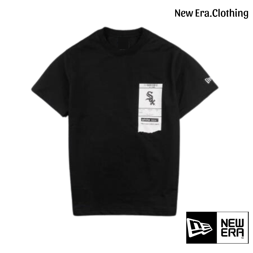 Áo thun New.Era Ticket New,Yo.rk, áo thun Unisex Cotton 4 chiều oversize form rộng NE33