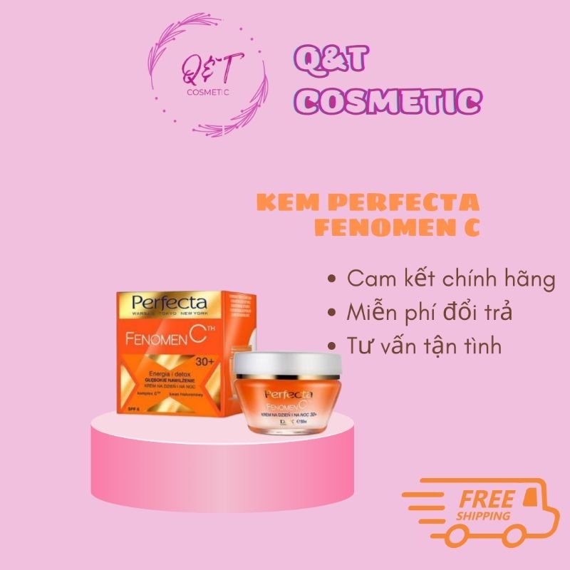 Perfecta Fenomen C kem dưỡng ẩm trắng da ngày đêm 50ml
