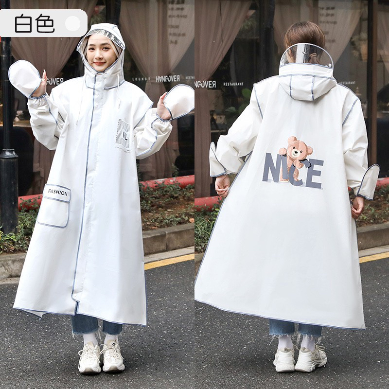 Áo Mưa Gấu Nice Có Bao Tay Che Mưa