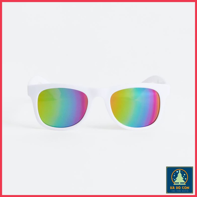 Kính râm trẻ em HM size 3-7 tuổi tráng gương bảy màu tuyệt đẹp, bé trai và gái đều đeo đẹp