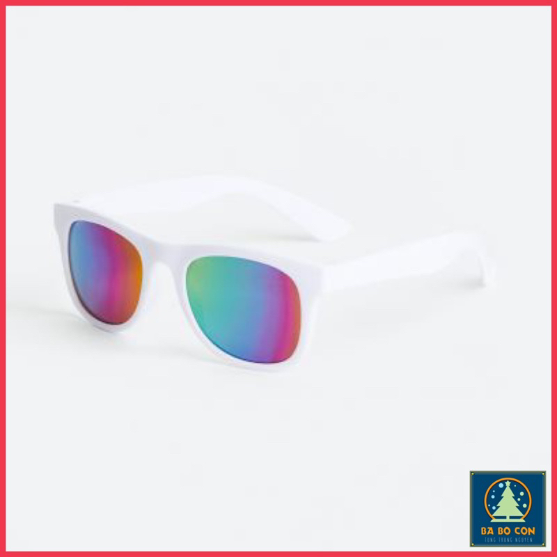 Kính râm trẻ em HM size 3-7 tuổi tráng gương bảy màu tuyệt đẹp, bé trai và gái đều đeo đẹp