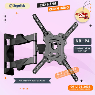 Giá Treo Tivi Xoay Góc NB P4 32 - 55 Inch - Khung Treo Tivi Đa Năng - Giá Treo Tivi Góc Tường Điều Chỉnh Gật Gù