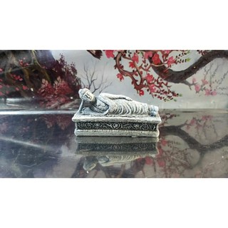 Tượng Phật Nằm dài 10cm, chất liệu bột đá cao cấp